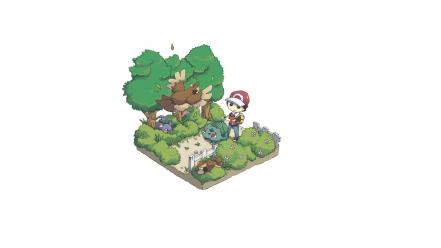 Trees forest bulbasaur artwork bushes pidgey rattata wallpaper