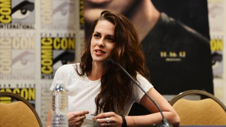 Women kristen stewart water bottles wallpaper