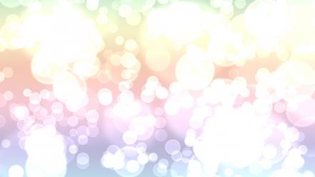 Abstract bokeh circles colors white wallpaper