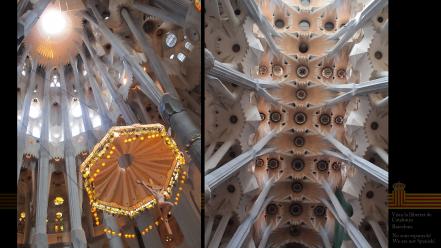Barcelona catholic independence sagrada familia sanctuary wallpaper