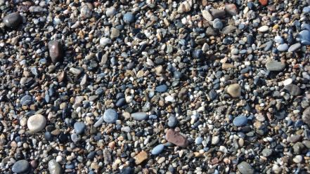 Beaches sand stones wallpaper