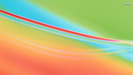 Curves minimalistic pastel wallpaper