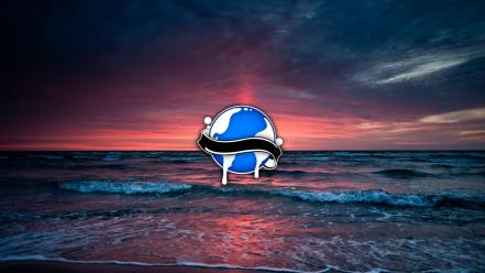 Drum and bass liquicity ocean sunrise wallpaper