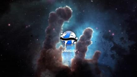 Drum and bass liquicity outer space skies wallpaper