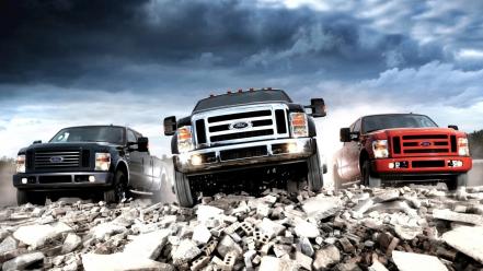 Ford f450 suv cars pickup wallpaper