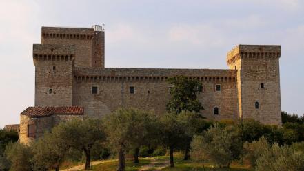 Italia italy narni castles medieval wallpaper