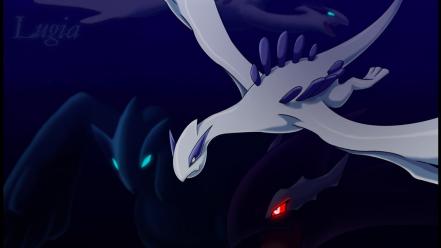 Lugia pokemon black and white crystal fire wallpaper