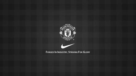 Manchester united fc nike black football teams sports wallpaper