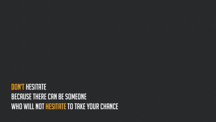Minimalistic motivation quotes smart text wallpaper