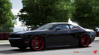 360 dodge challenger srt8 forza motorsport 4 wallpaper