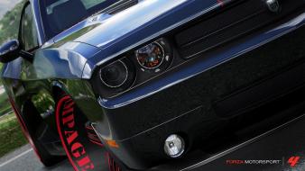 360 dodge challenger srt8 forza motorsport 4 wallpaper