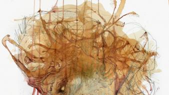 Abstract paintings discovery traditional art scans wallpaper