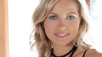 Blondes women jenni gregg faces wallpaper