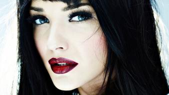 Brunettes women wallpaper