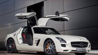 Cars mercedes-benz sls amg e-cell wallpaper