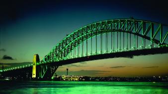 Cityscapes bridges wallpaper