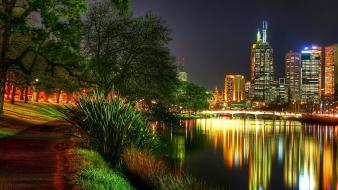 Cityscapes lights wallpaper