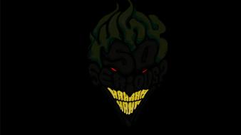 Devil batman dark knight why so serious? wallpaper
