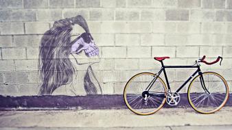 Illustrations street art drawings color splash portraits wallpaper