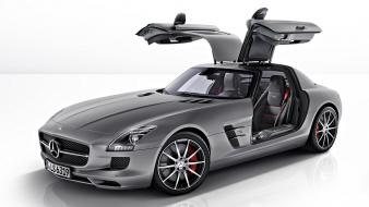Mercedes-benz sls amg e-cell wallpaper