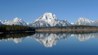 Mountains landscapes nature reflections