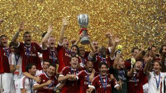 Sports soccer ac milan football teams wallpaper