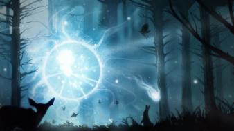 Video games heroes dota 2 wisp wallpaper