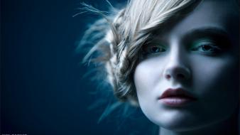 Women blue eyes wallpaper