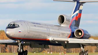 Aircraft aeroflot tu-154m wallpaper