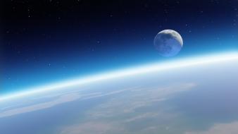 Apple inc. moon earth macintosh mountain lion wallpaper