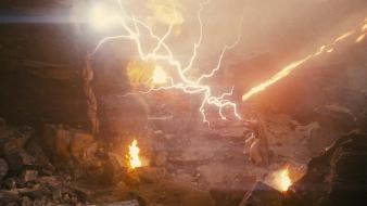 Artwork lightning zeus wrath of the titans wallpaper