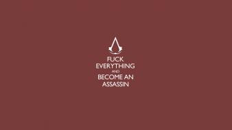 Assassins creed text quotes funny logos wallpaper