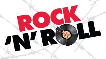 Love music rock n roll white background wallpaper