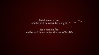 Quotes typography black life wisdom minmalism birds wallpaper