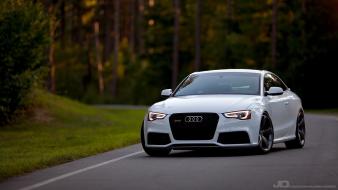 White cars audi s5 luxury sport wallpaper