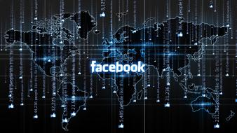 Facebook maps world map wallpaper