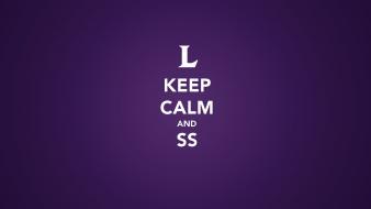 Keep calm and league of legends typography wallpaper