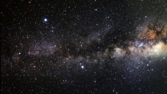 Galaxies nebulae outer space stars wallpaper