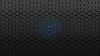 Abstract hexagons patterns wallpaper