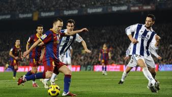 Andres iniesta fc barcelona sports wallpaper