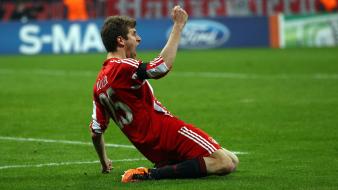 Fc bayern munich thomas müller soccer sports wallpaper