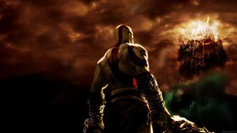 God of war kratos castles wallpaper