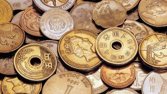 Hong kong japan taiwan coins money wallpaper