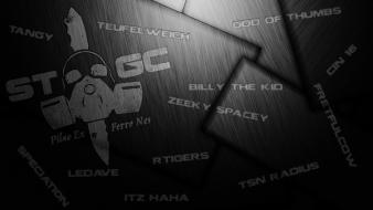 Steel team gaming clan metal wallpaper