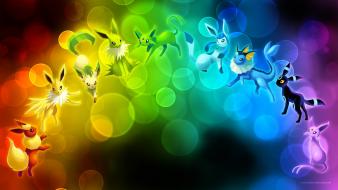 3d espeon flareon glaceon jolteon wallpaper