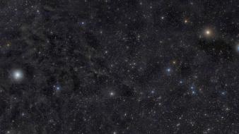 Comet outer space stars wallpaper