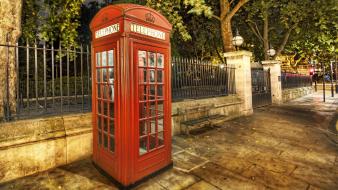 English telephone booth hdr photography london lonely phone wallpaper