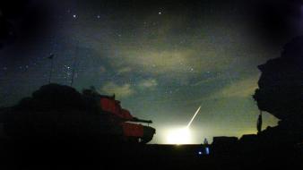 Iraq army night launch war wallpaper
