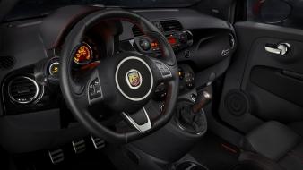 Abarth fiat 500 dashboards wallpaper
