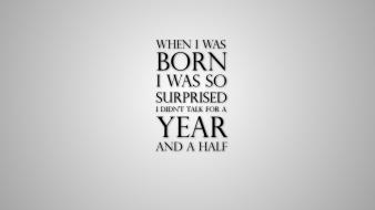 Funny minimalistic quotes text typography wallpaper